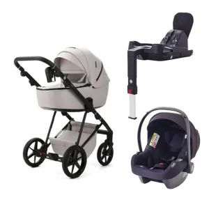 MEE-GO Milano Evo 3in1 Bundle Plus Base - Standard - Biscuit