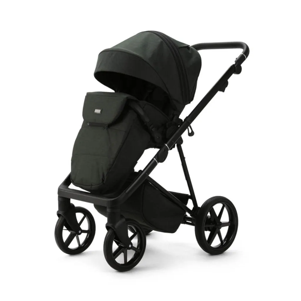 MEE-GO Milano Evo 3in1 Bundle Plus Base - Standard - Racing Green