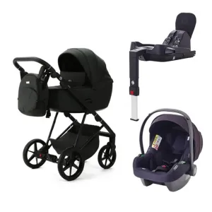 MEE-GO Milano Evo 3in1 Bundle Plus Base - Standard - Racing Green