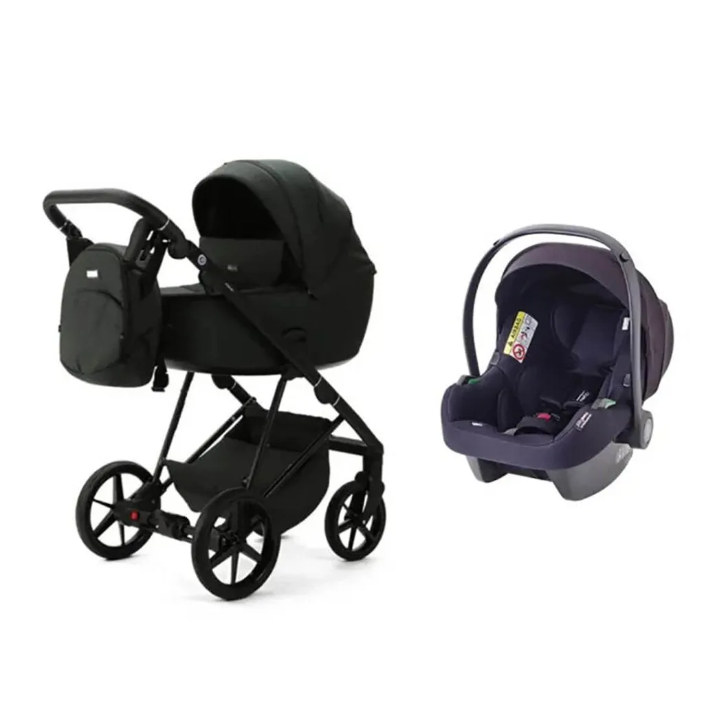 MEE-GO Milano Evo 3in1 Bundle Plus Base - Standard - Racing Green