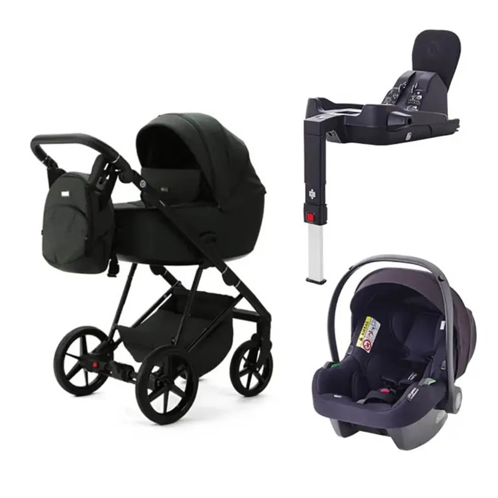 MEE-GO Milano Evo 3in1 Bundle Plus Base - Standard - Racing Green