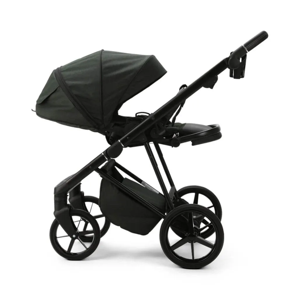 MEE-GO Milano Evo 3in1 Bundle Plus Base - Standard - Racing Green