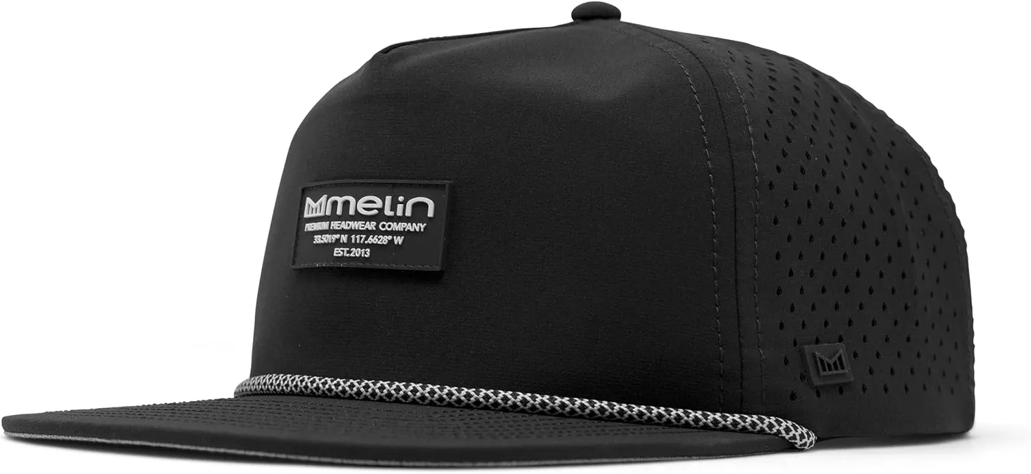 melin Coronado Brick Hydro Rope Hat, Water-Resistant Baseball Caps for Men & Women, Golf, Running, or Workout Hat