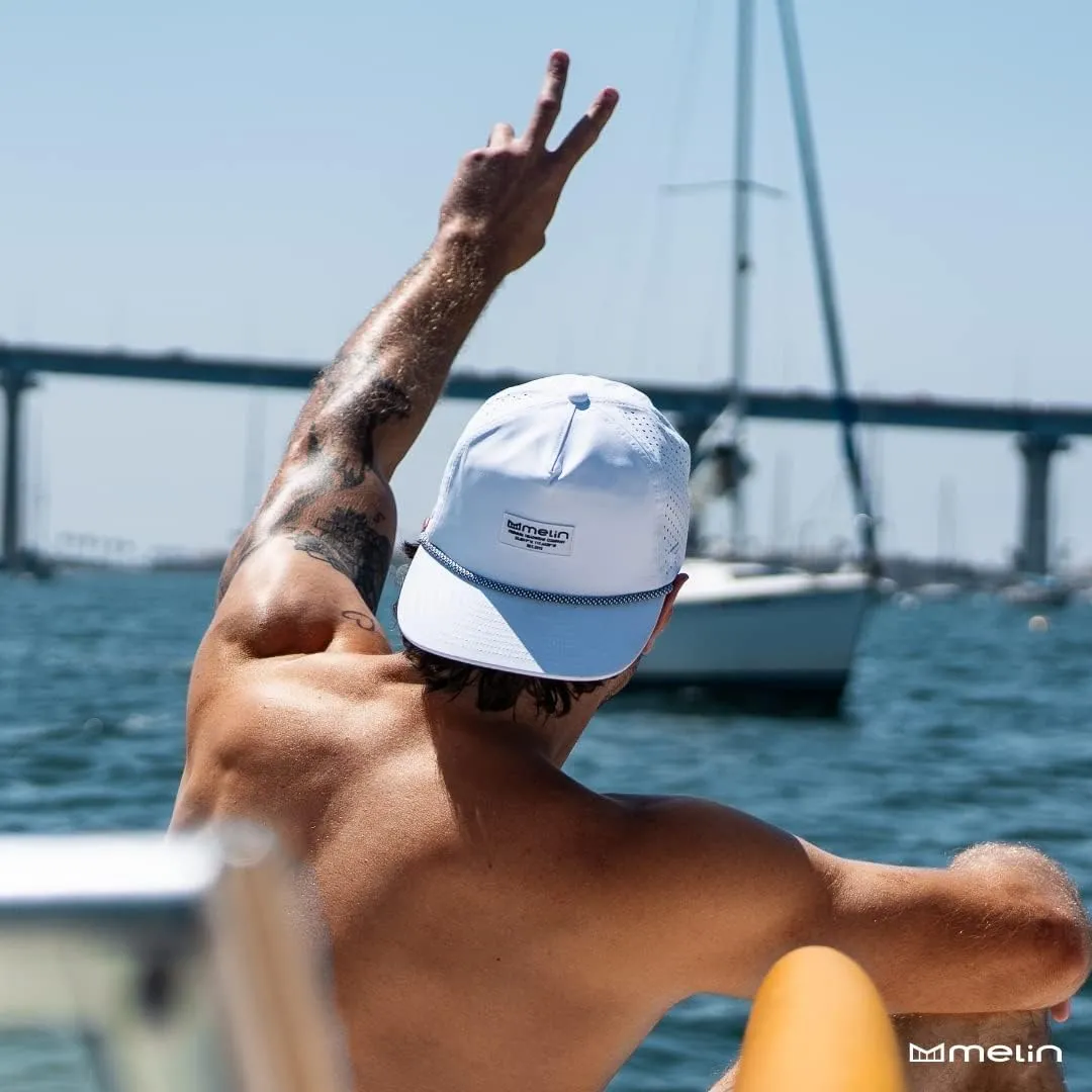 melin Coronado Brick Hydro Rope Hat, Water-Resistant Baseball Caps for Men & Women, Golf, Running, or Workout Hat