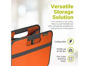 Meori Foldable Mini Box - Tangerine Orange