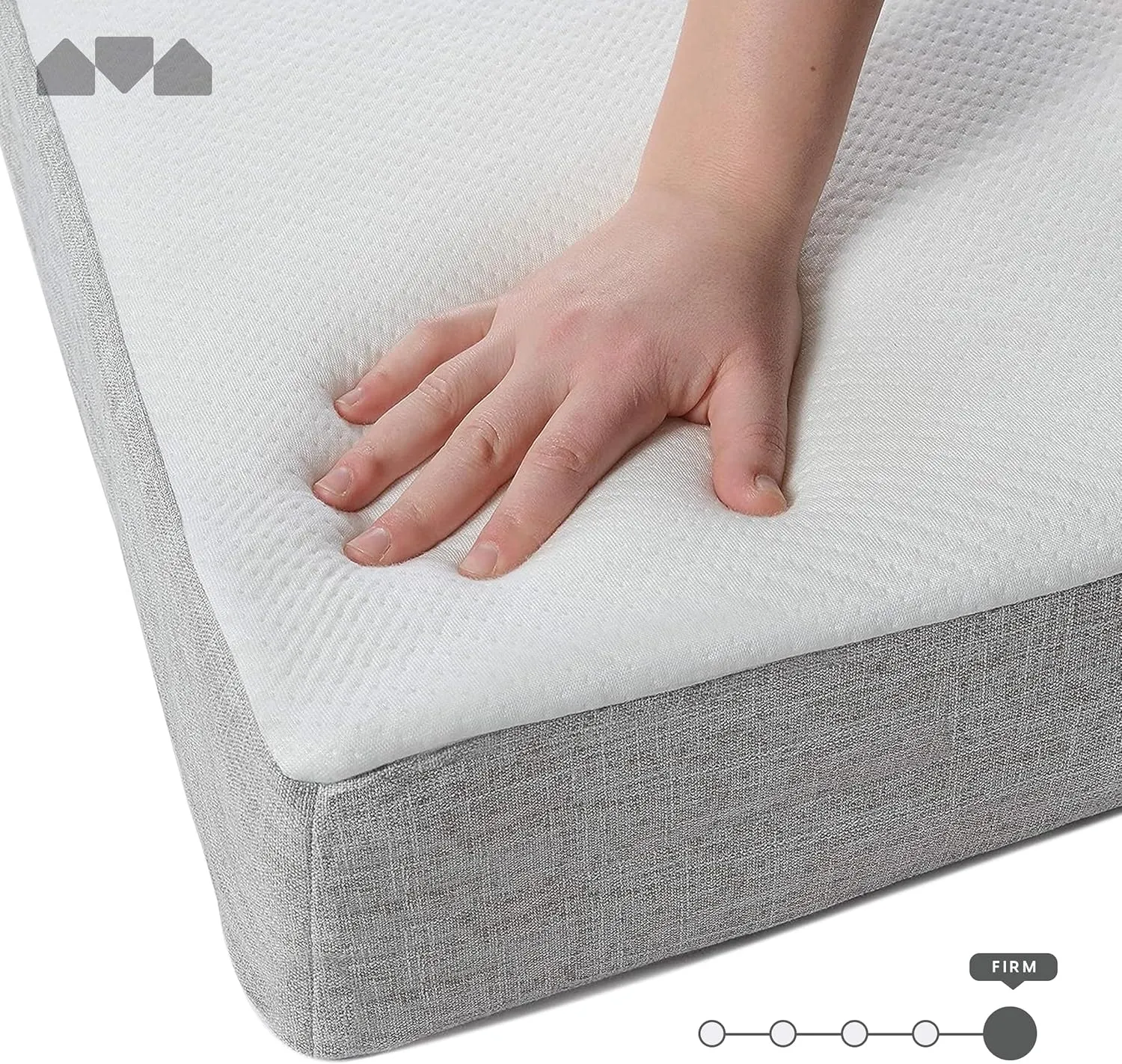 Milliard 5 in. Memory Foam Mattress Cot - for Bunk Bed, Daybed, Trundle or Folding Bed Replacement (1 Pack)