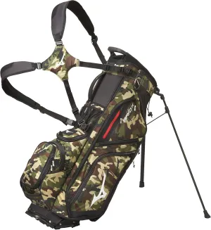 Mizuno BR-DX 14-Way Hybrid Golf Stand Bag | 14 Way Top Cuff | Full Length Dividers| Dual Shoulder Straps | Full Length Stand Legs | Large Insulated Cooler