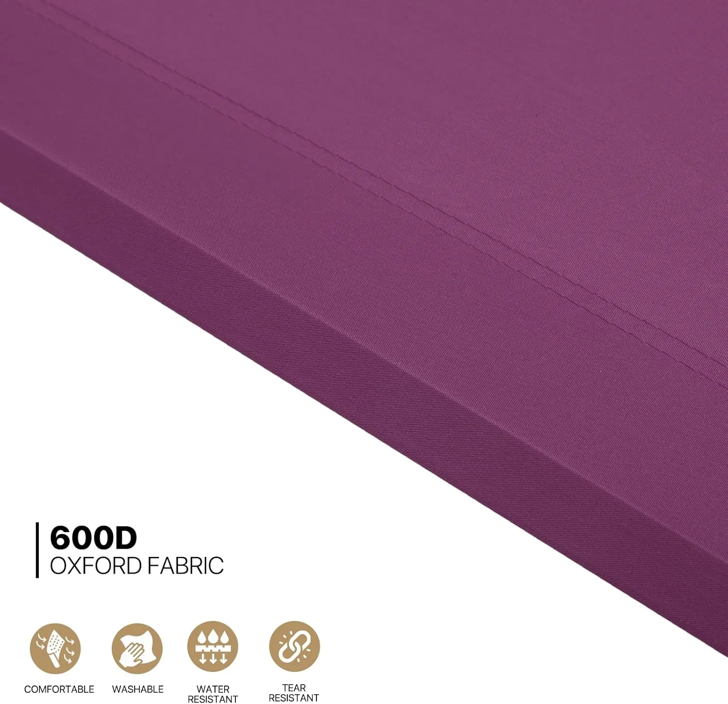 MoNiBloom Folding Camping Cot Portable Fold up Cots with Carry Bag for Sleeping Lounging Office/Home Nap Outdoor Travel, 660lbs (Max Load), Purple