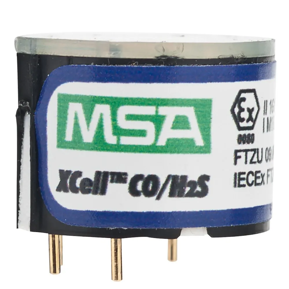 MSA 10121214 XCell CO H2 RES/H2S Two-Tox Sensor