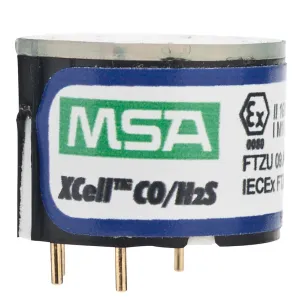 MSA 10121214 XCell CO H2 RES/H2S Two-Tox Sensor