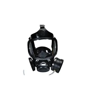 MSA 482024 Ultra-Twin Silicone Probed Facepiece, Medium