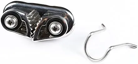 Mxeol Rope Cam Cleat for Climbing Stick Sailboat Stainless Steel