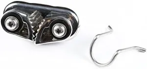 Mxeol Rope Cam Cleat for Climbing Stick Sailboat Stainless Steel