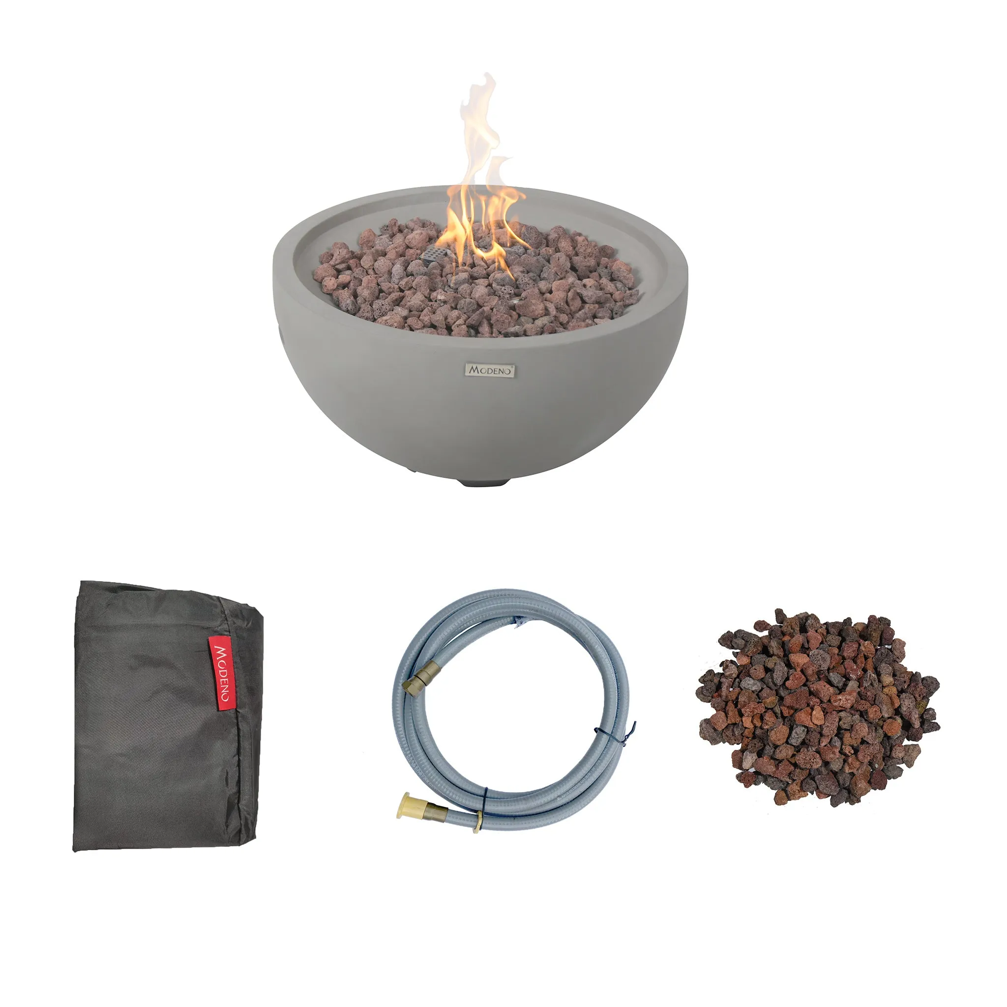 Nantucket Concrete Fire Bowl - Modeno (OFG116)