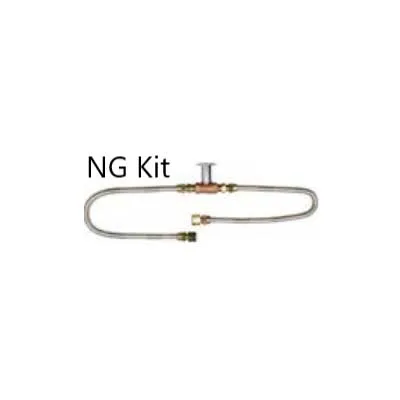 Narrow Switchback Fire Pit Burner