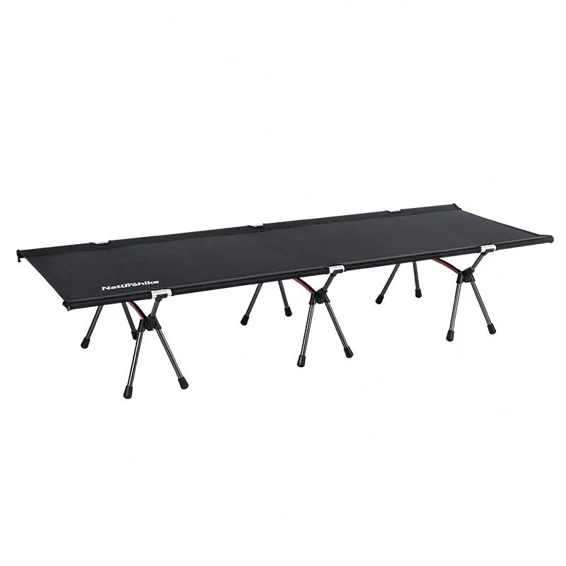 Naturehike Outdoor Folding Portable Camping Bed Black