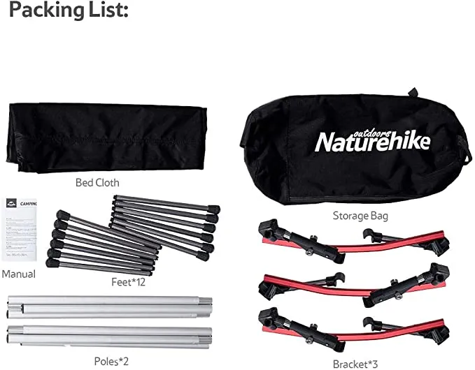 Naturehike Ultralight Folding Camping Cot