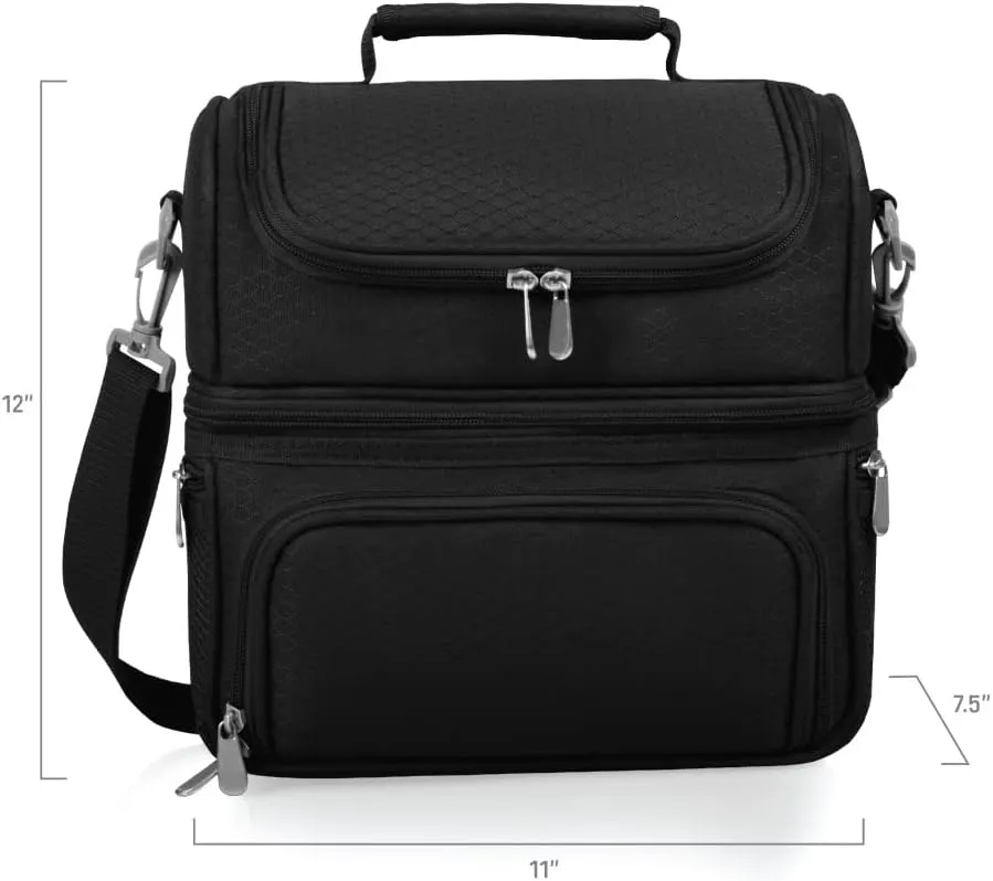 NCAA Oregon Ducks Pranzo Lunch Bag - Insulated Lunch Box with Picnic Set - Lunch Cooler Bag