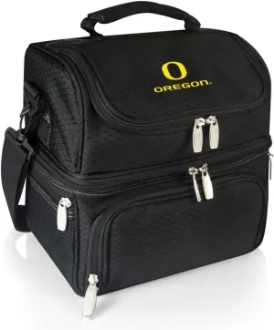 NCAA Oregon Ducks Pranzo Lunch Bag - Insulated Lunch Box with Picnic Set - Lunch Cooler Bag
