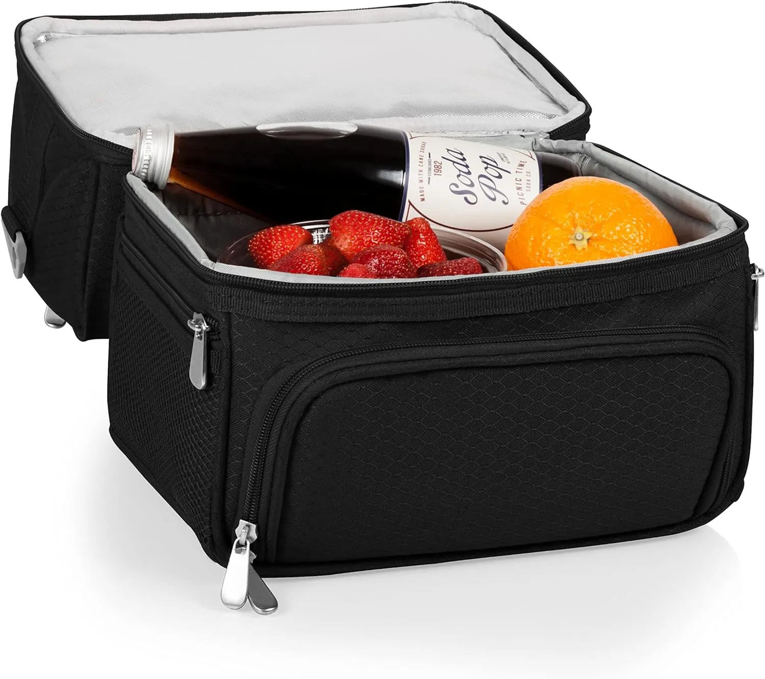 NCAA Oregon Ducks Pranzo Lunch Bag - Insulated Lunch Box with Picnic Set - Lunch Cooler Bag