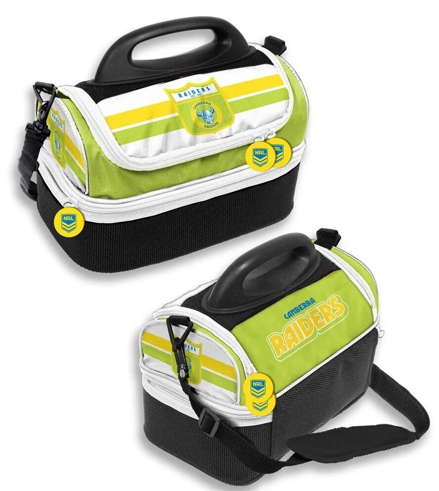 NRL Retro Dome Cooler Bag - Canberra Raiders - Insulated - Lunch Box