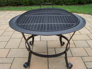 Oakland Living Round Fire Pit, 30-Inch