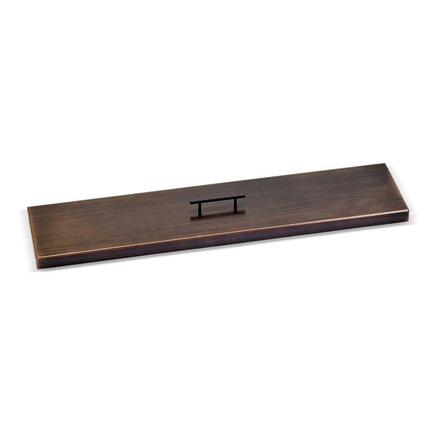 Oil Rubbed Bronze Stainless Steel Linear Fire Pit Covers