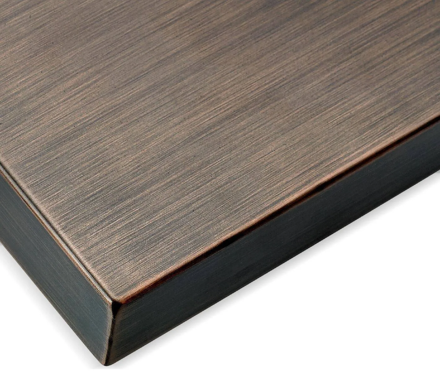Oil Rubbed Bronze Stainless Steel Linear Fire Pit Covers