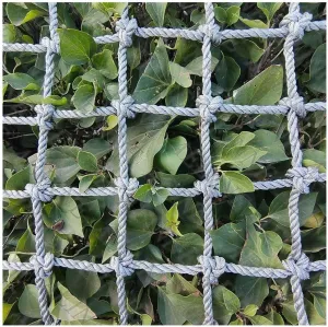 Outdoor Climbing Net for Kids and Adult,Climbing Net for Swing Set, Heavy Duty Rope Outdoor Cargo Webbing Net,Military Climbing Cargo Net (Color : 8mm-8cm, Size : 3X4m/9.8X13.12ft)