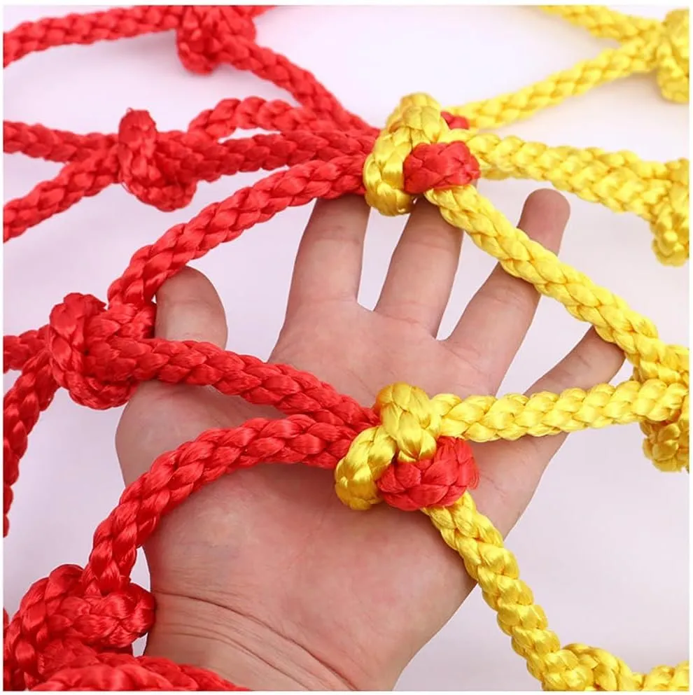 Outdoor Climbing Net for Kids and Adult,Climbing Net for Swing Set, Heavy Duty Rope Outdoor Cargo Webbing Net,Military Climbing Cargo Net(10mm-12cm,1X4m/3.3X13.12ft)