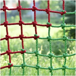 Outdoor Climbing Net for Kids and Adult,Climbing Net for Swing Set, Heavy Duty Rope Outdoor Cargo Webbing Net,Military Climbing Cargo Net(14mm-14cm,1X3m/3.3X9.8ft)