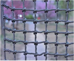 Outdoor Indoor Physical Training Climbing Netting Protection Safety Net Swing Set Climbing Ladder Truck Trailer Heavy Duty Netting Balcony Net Dia 10mm (Size : 1X1m/3.3X3.3ft)