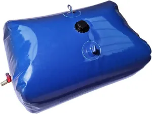 Outdoor Large-Capacity Water Storage Container, car Portable Bucket Collapsible Soft Water Storage Bag Drought-Resistant Emergency Water Storage Tank with Faucet, Used fo, 240L