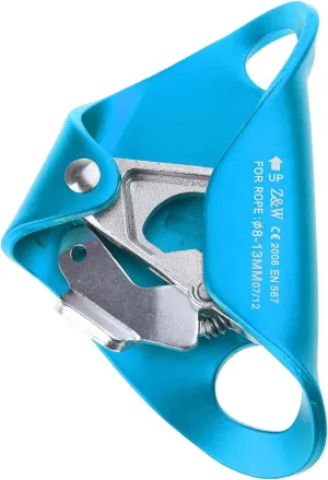 Outdoor Rock Climbing Chest Ascender Rope Clamp Abdominal Risers for Tree Arborist Rescued Caving Mountaineering