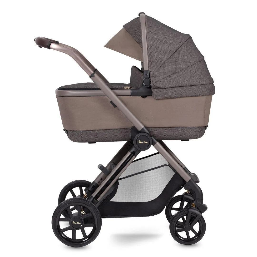 Outlet - Silver Cross Reef First Bed Folding Carrycot - Earth