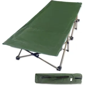 Oversized Camping Cot for Adults 500lbs – Extra Wide and Tall Heavy Duty Portable Sleeping Cot