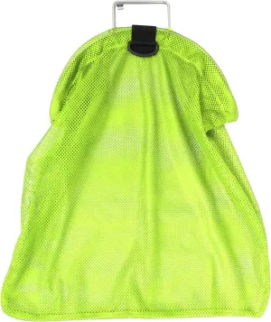 Palantic Spearfishing 5mm SS Wire Handle Neon Yellow Fish Bag Net Mesh, Large 26"