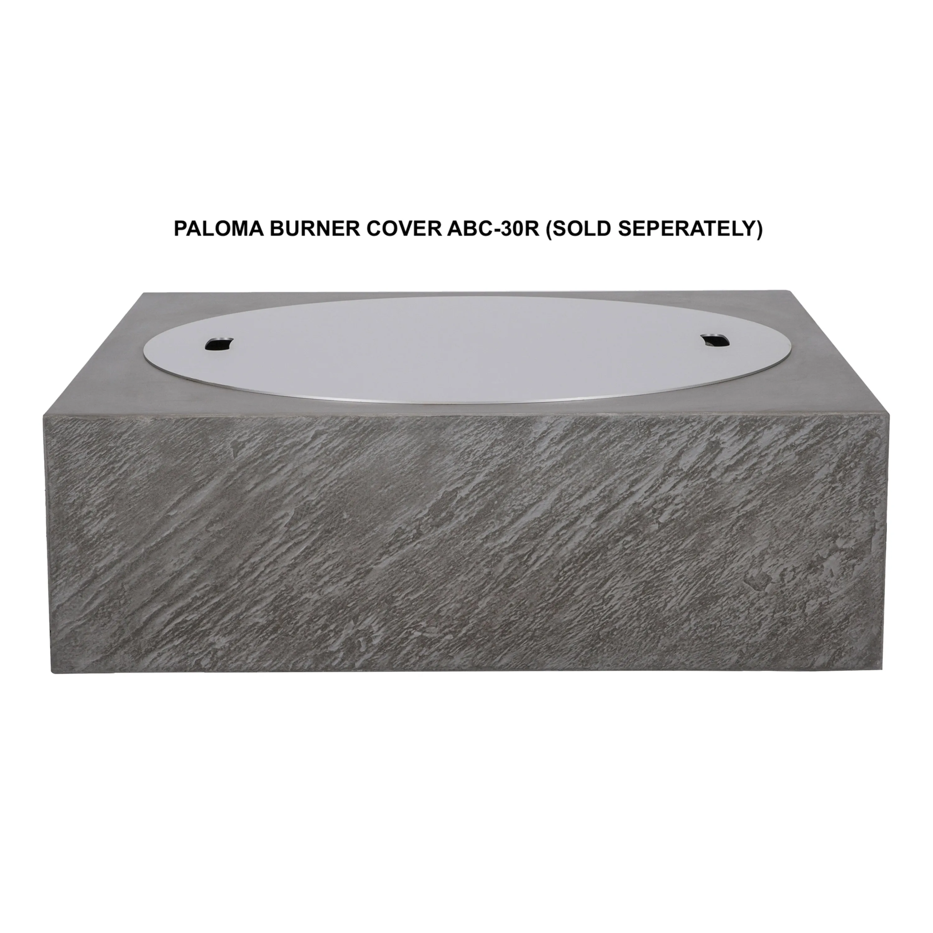 Paloma Concrete Fire Table - Square 36" x 36"