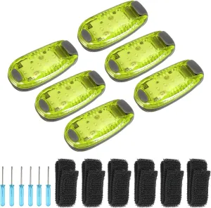 PATIKIL LED Safety Light, Bicycle Tail Light Reflective Running Lights for Runners, Bike, Night Riding