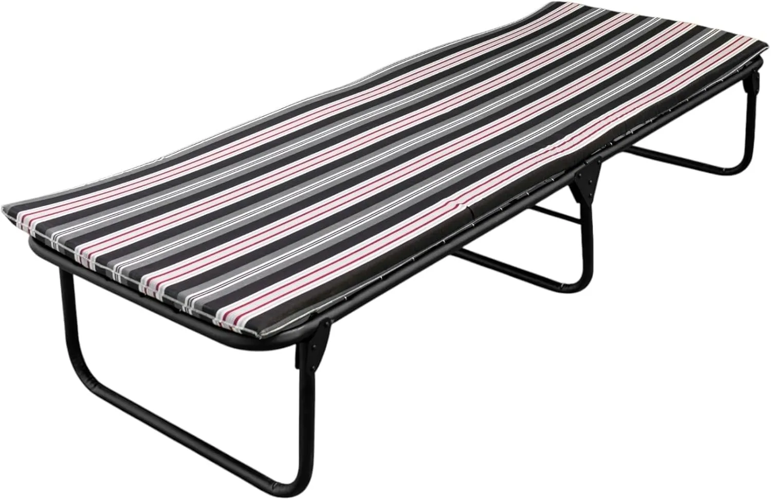 PEGASO Plastic Polyester Canvas Cot with Foam Rubber Mat 3 cm (Mod KSL-H)