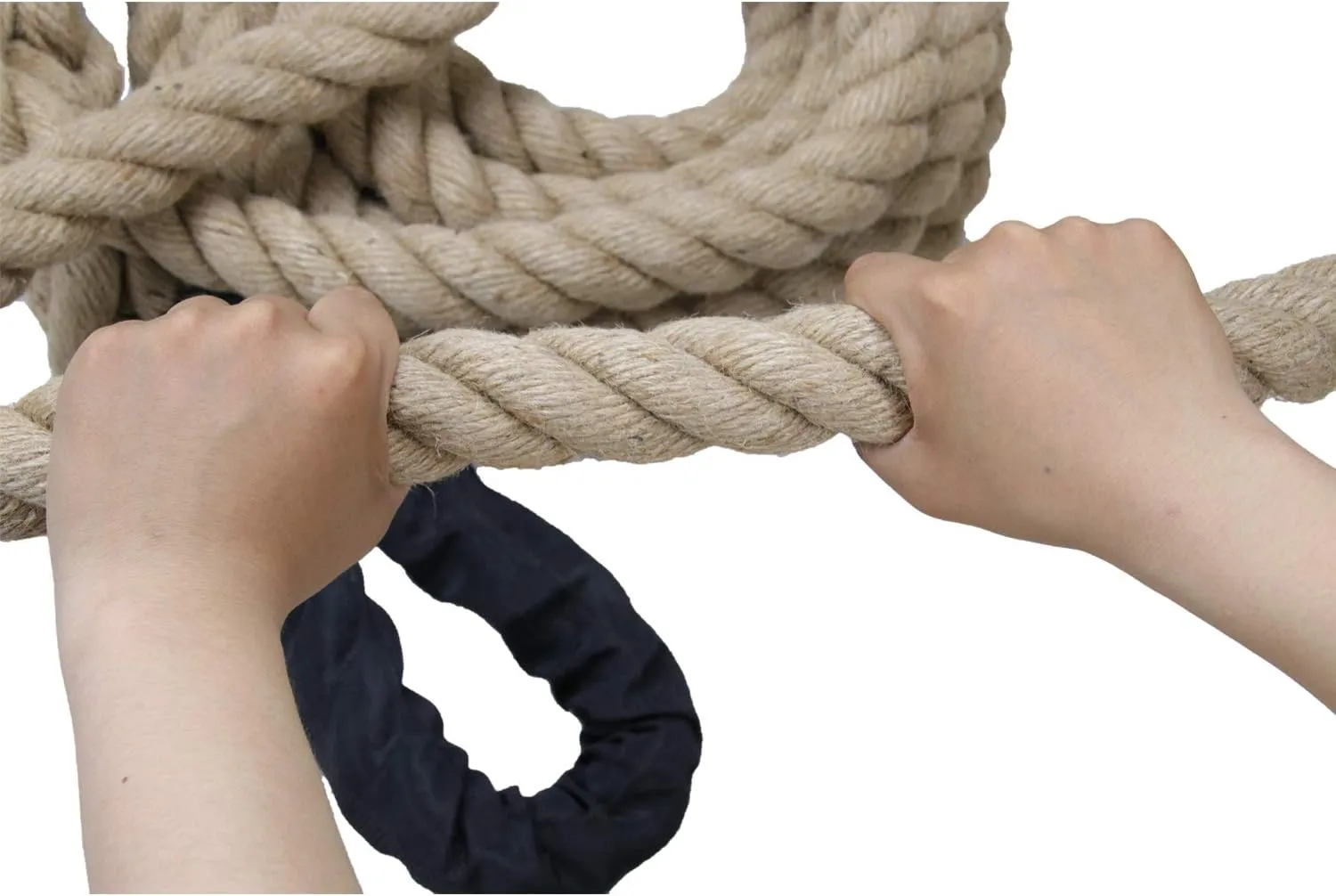 Perantlb Outdoor Climbing Rope for Fitness and Strength Training, Workout Gym Climbing Rope, 1.5'' in Diameter, Length Available: 8,10, 15, 20, 25, 30,40, 50 Feet…