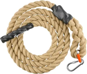 Perantlb Outdoor Climbing Rope for Fitness and Strength Training, Workout Gym Climbing Rope, 1.5'' in Diameter, Length Available: 8,10, 15, 20, 25, 30,40, 50 Feet…