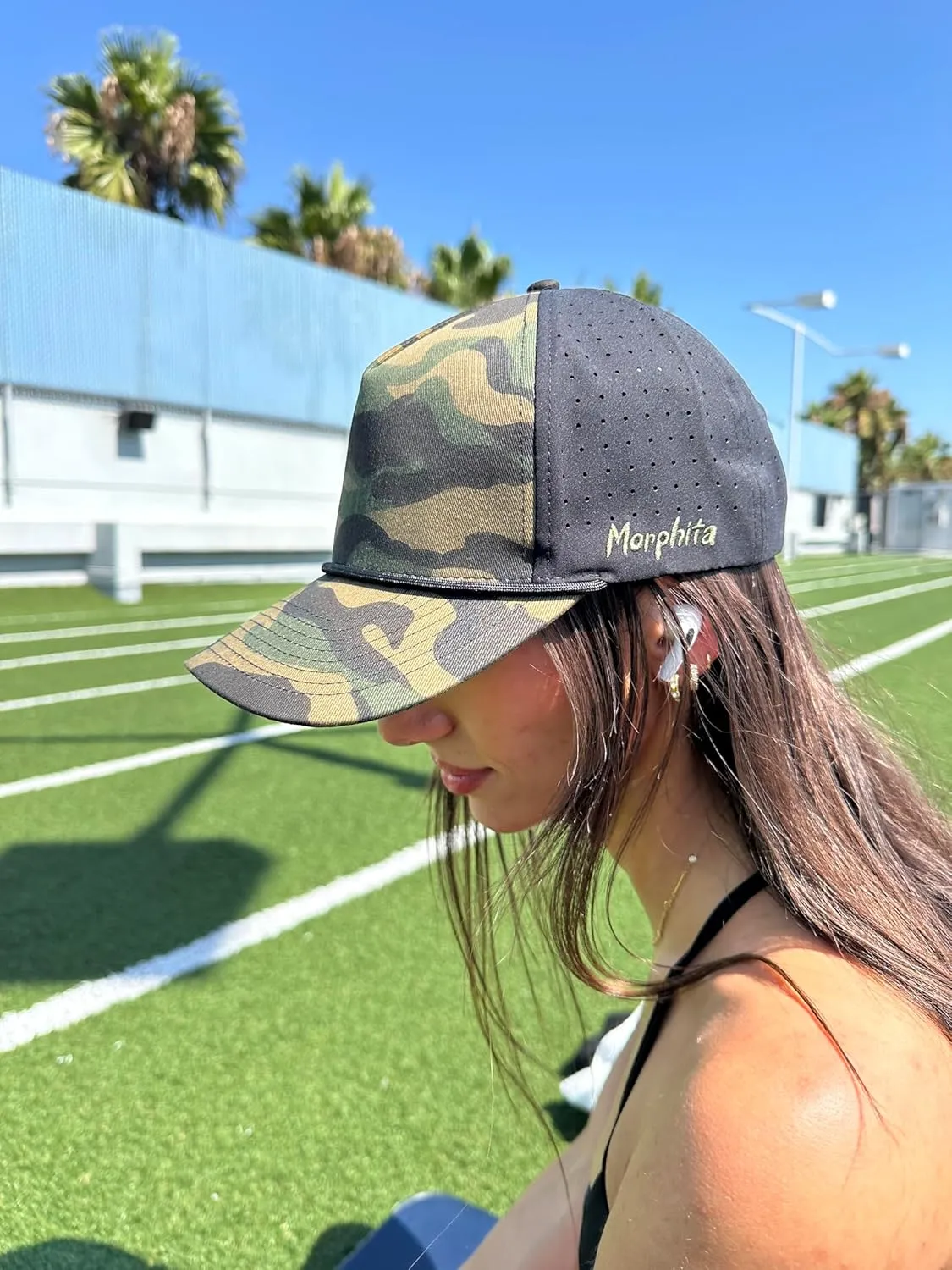 Performance Hydro UPF 50 Baseball Hat | Golf | Pickleball | Running | Hiking | Gym | Trucker | Mesh | One Size Rope Cap