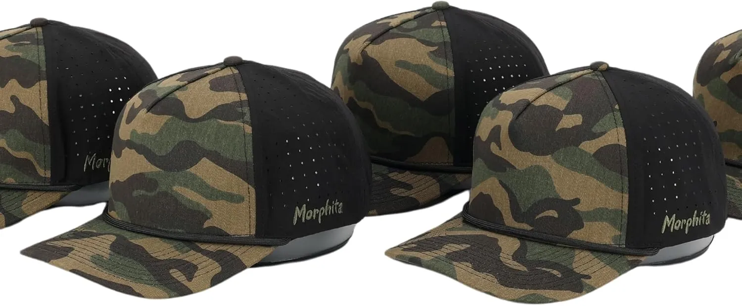 Performance Hydro UPF 50 Baseball Hat | Golf | Pickleball | Running | Hiking | Gym | Trucker | Mesh | One Size Rope Cap
