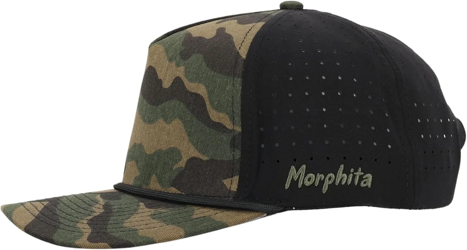 Performance Hydro UPF 50 Baseball Hat | Golf | Pickleball | Running | Hiking | Gym | Trucker | Mesh | One Size Rope Cap