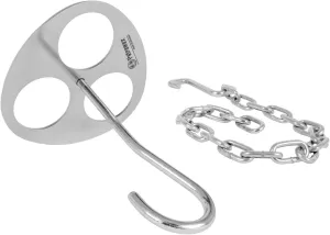 Petromax Camping Tripod Lashing Set with Hooks and Chain, Steel for Outdoor Dutch Oven Cooking or to Build Shelter