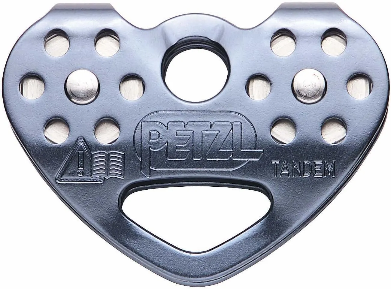 PETZL - Tandem Speed, Double Pulley for Travel Along Ropes and Cables