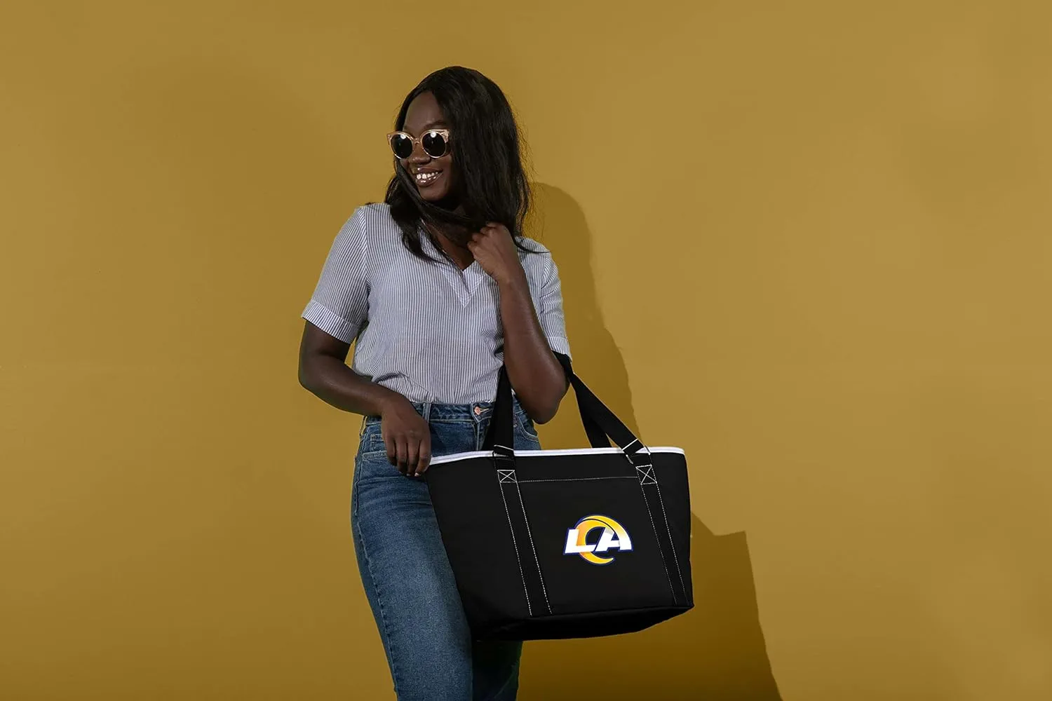 PICNIC TIME NFL Topanga Cooler Bag, Soft Cooler Tote Bag, Picnic Cooler