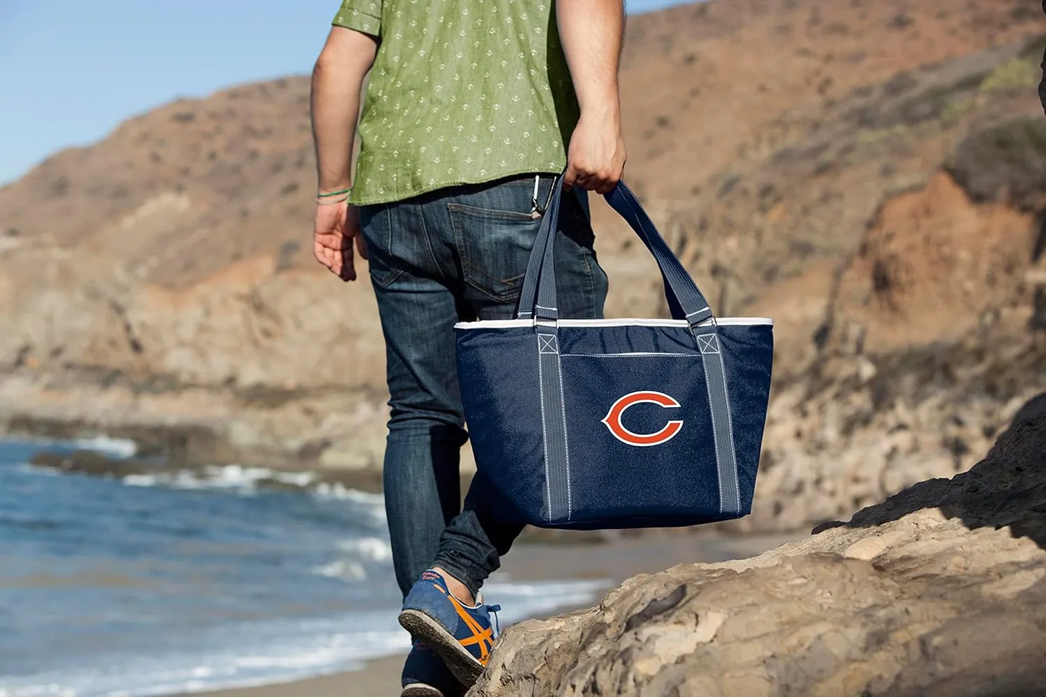 PICNIC TIME NFL Topanga Cooler Bag, Soft Cooler Tote Bag, Picnic Cooler