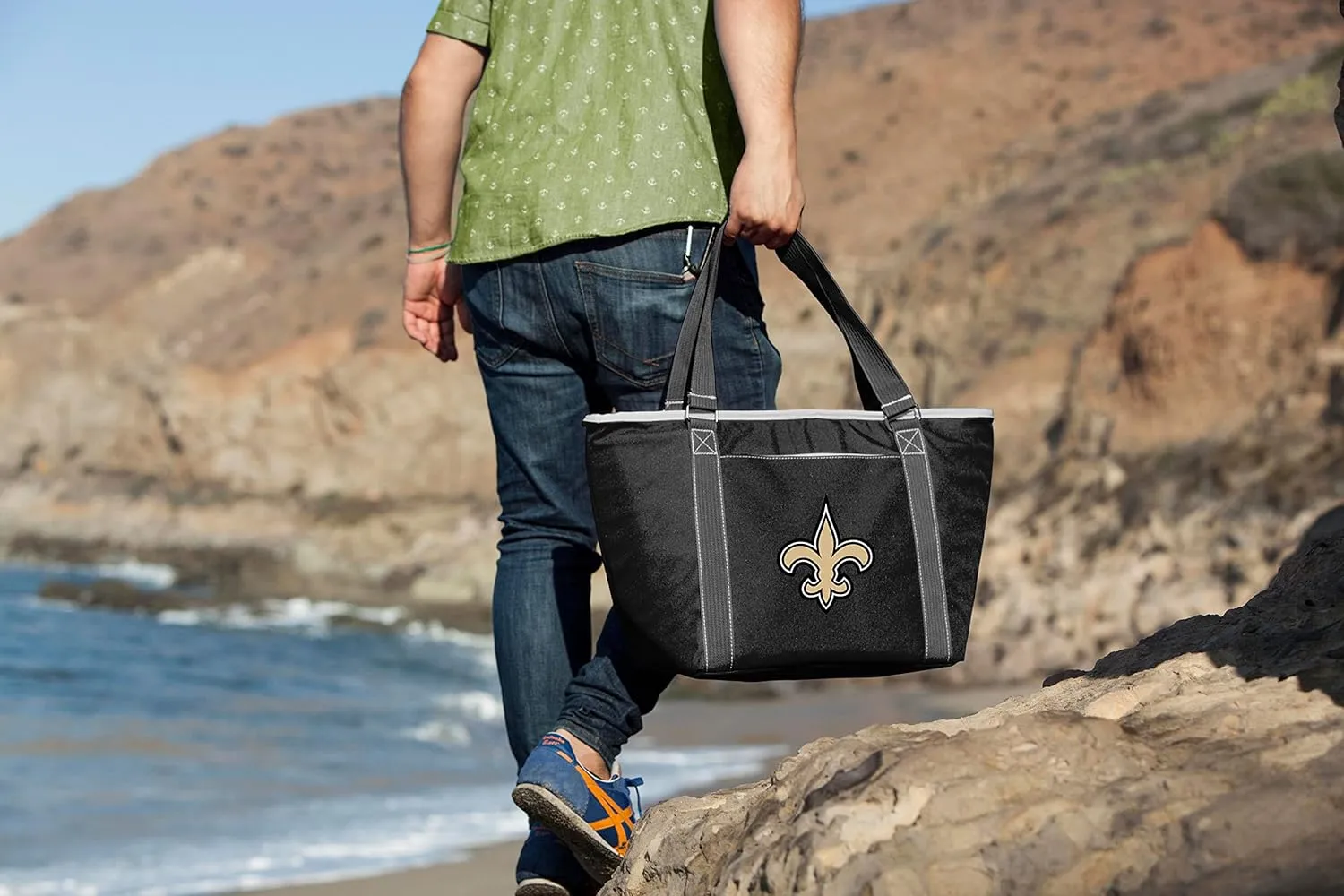 PICNIC TIME NFL Topanga Cooler Bag, Soft Cooler Tote Bag, Picnic Cooler